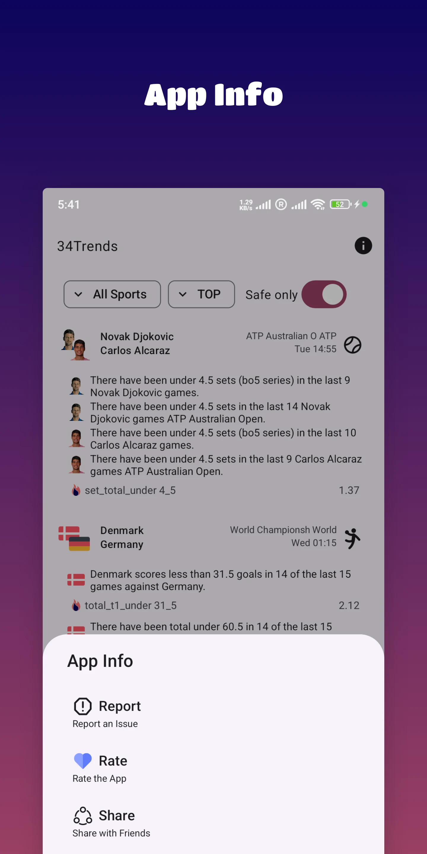 Daily Sports Betting Tips screenshot