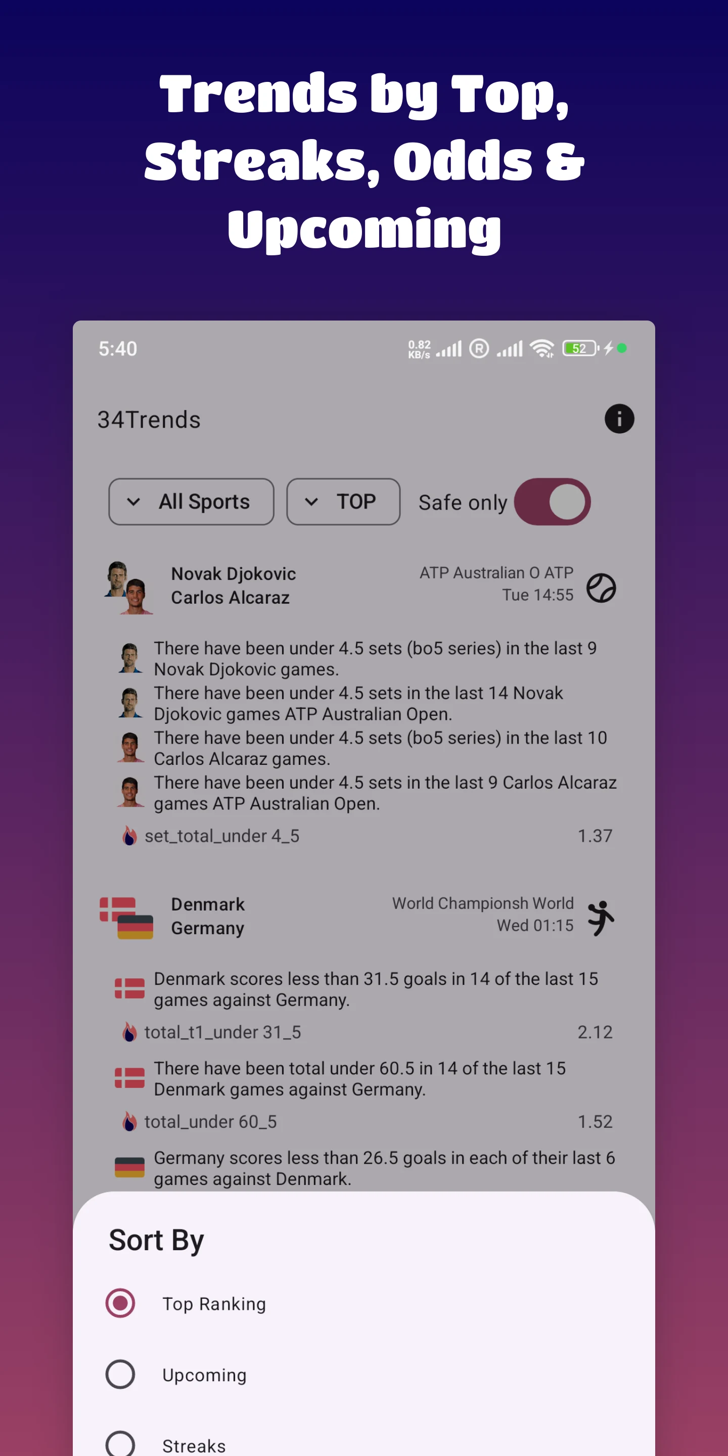 Daily Sports Betting Tips screenshot