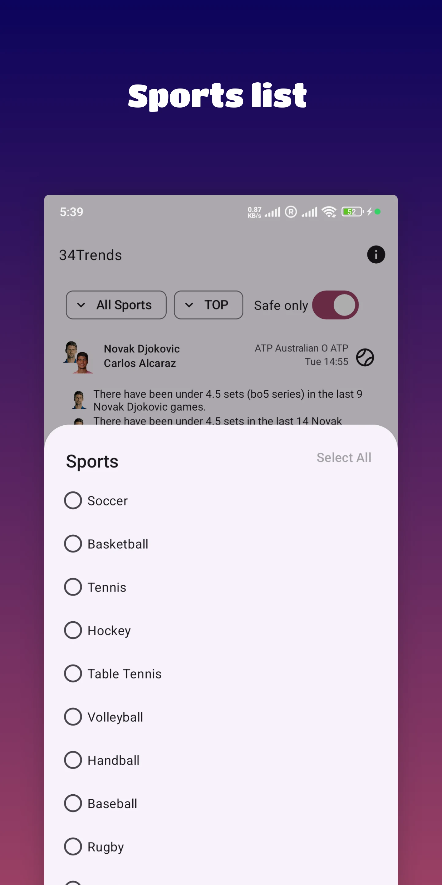 Daily Sports Betting Tips screenshot